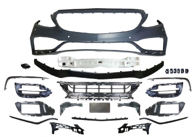 M. BENZ C-CLASS  W205 AMG C63/C43 F/B ASSY W/O WASHER HOLE W/ PDC HOLE W/O FOG LAMP