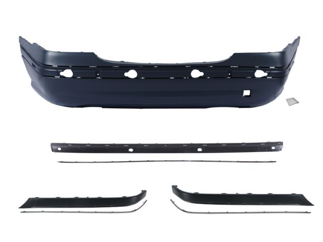 M. BENZ C-CLASS  W203 C32 AMG STYLE R/B COVER W/ PDC W/ DOUBLE OUTLET