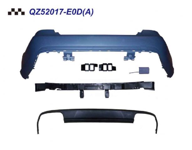 R/B COVER W/O PDC HOLE W/ E63AMG LOWER DIFFUSER QZ52017-4D