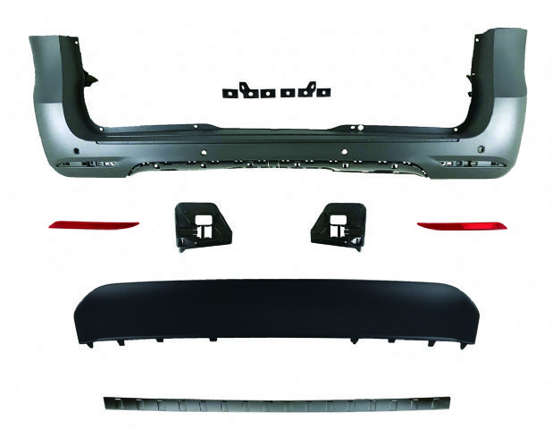 REAR BUMPER ASSY   W/ PDC