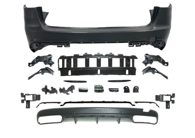 M. BENZ C-CLASS  W205 R/B ASSY W/O PDC TWIN DIFFUSE