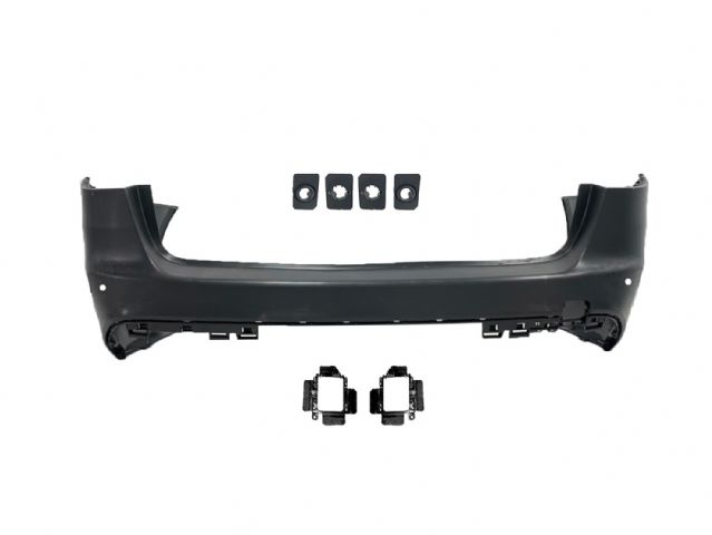 M. BENZ C-CLASS  W205 REAR BUMPER W/ PDC (5D)