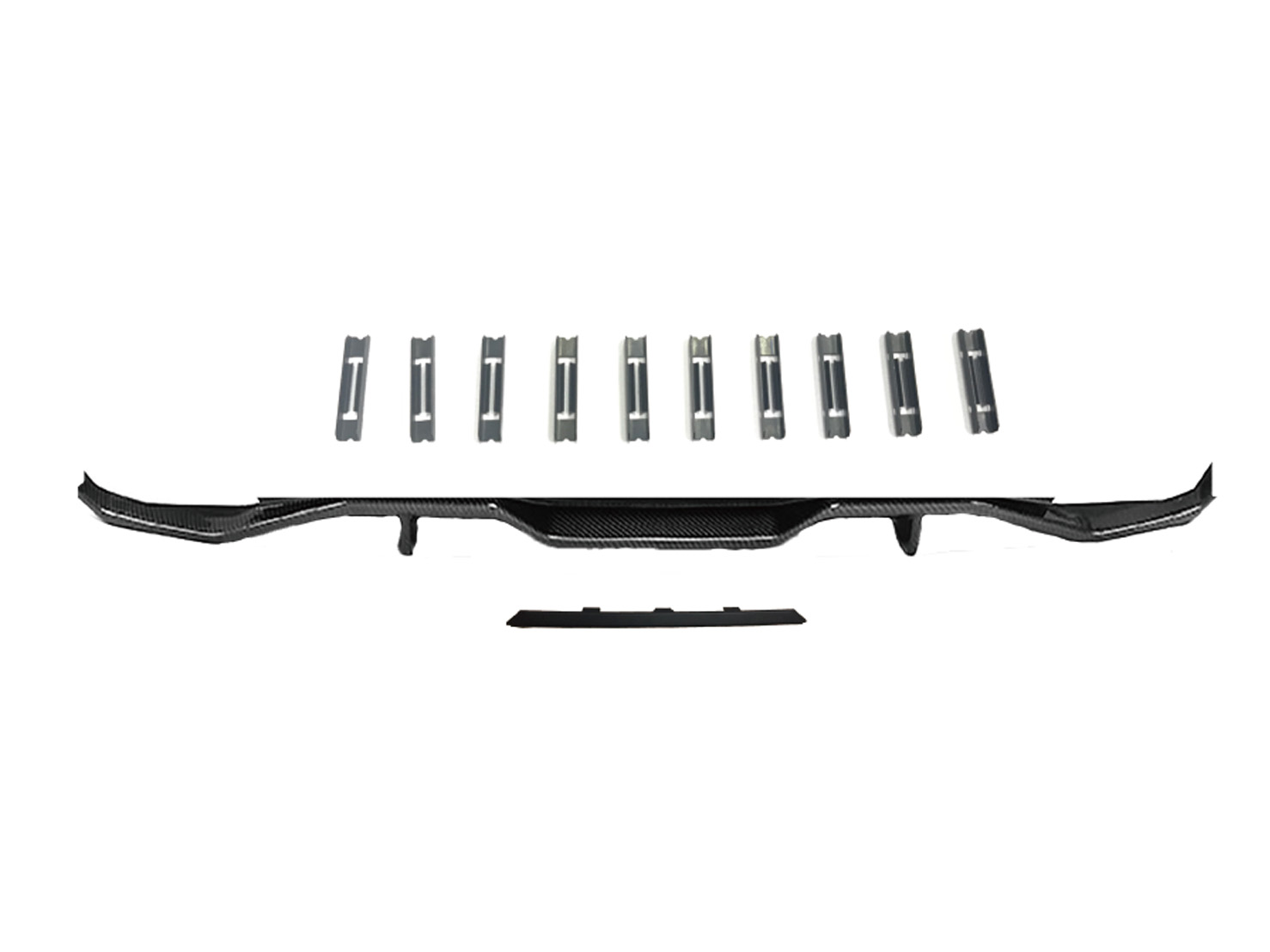 BMW 5 SERIES  G30/ G31/ G38- M TECH, M Performance REAR MP LOWER VALANCE
後下八MP大下倒流版