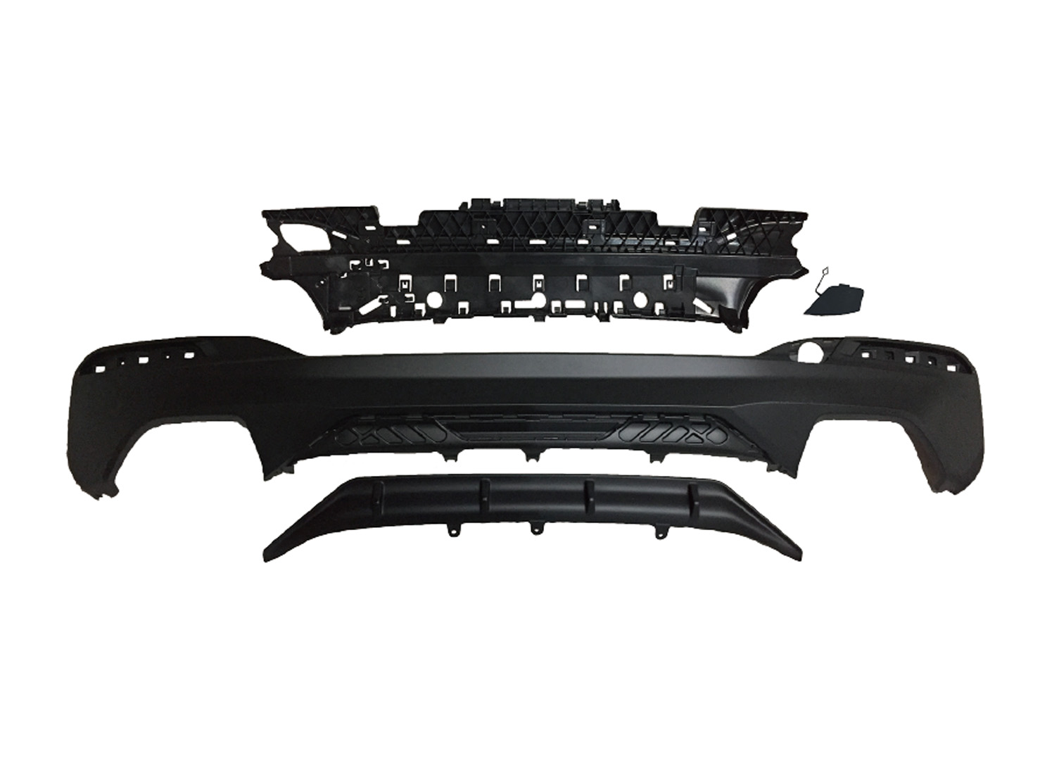 BMW 5 SERIES  G30/ G31/ G38- M TECH, M Performance DIFFUSER SMALL MP SET 525-545