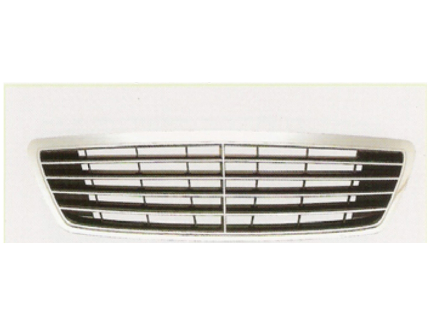 M. BENZ S-CLASS  W220 GRILLE ASS'Y W/O PROXIMITY CRUISE CONTROL  (S350)