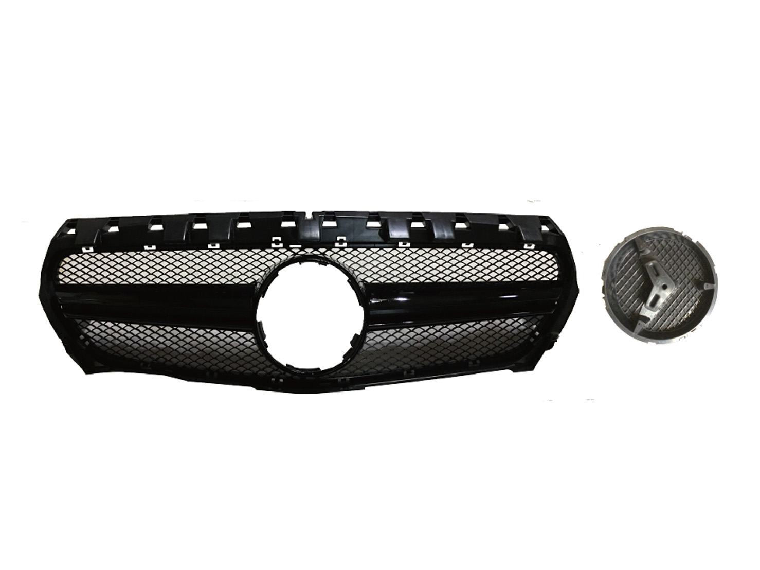 M. BENZ CLA-CLASS W117 GRILLE ASSY W/ BASE W/O LOGO