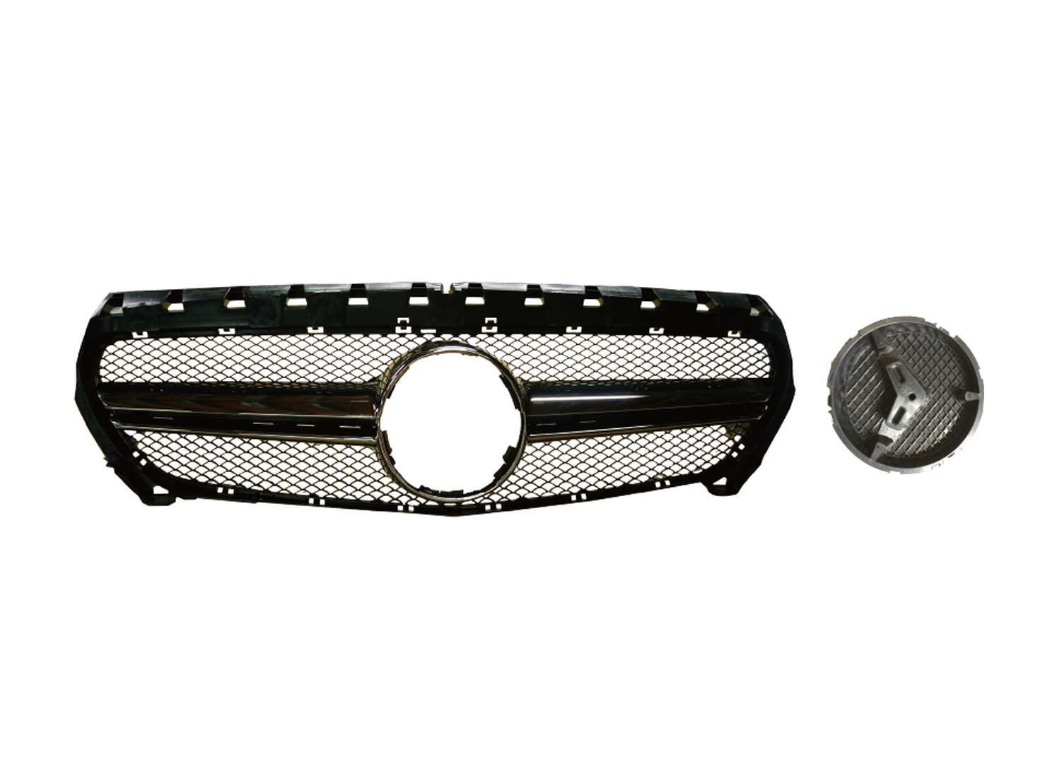 M. BENZ CLA-CLASS W117 GRILLE ASSY W/ BASE W/O LOGO