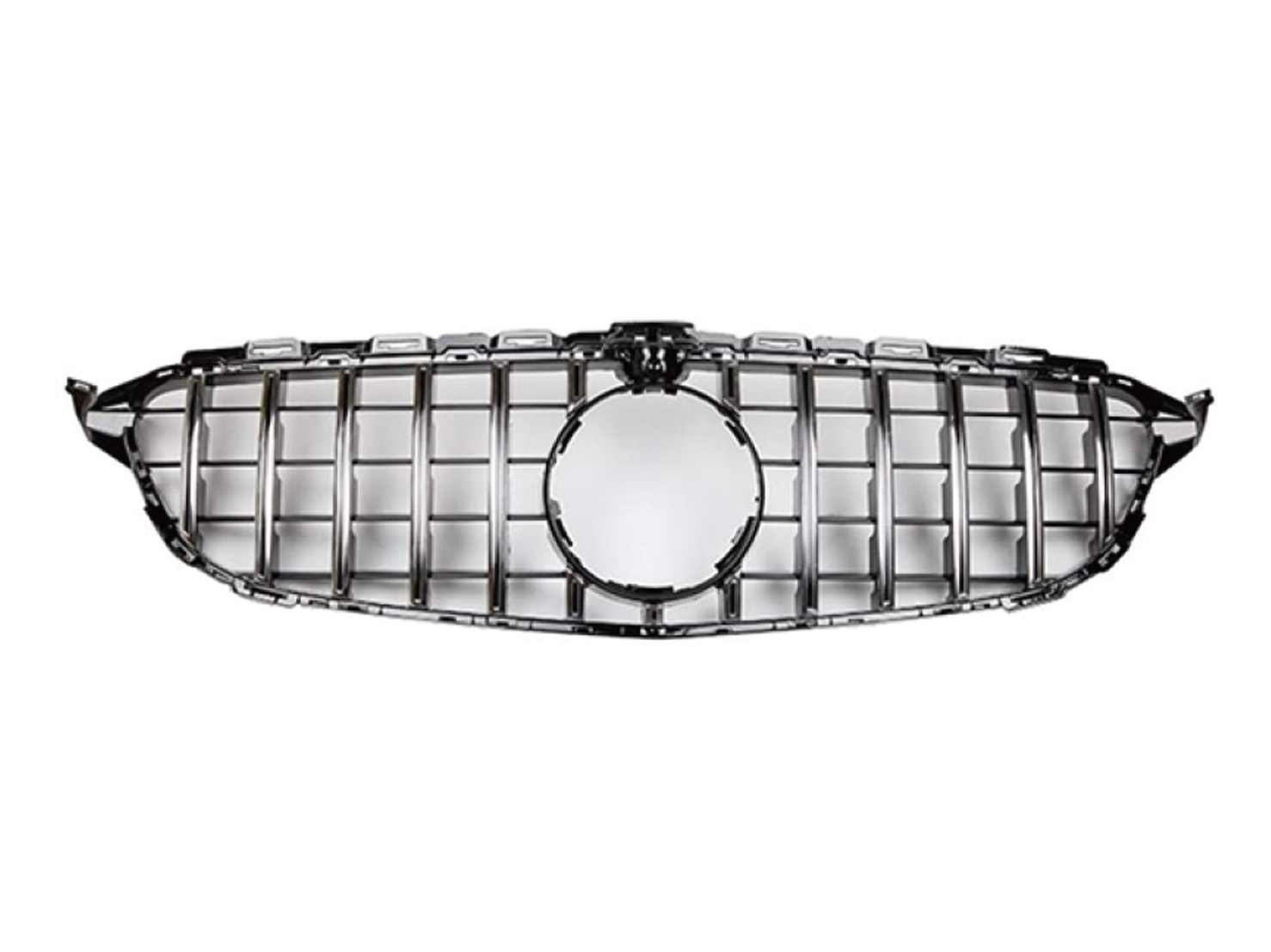 M. BENZ C-CLASS  W205 Sedan/ Coupe GRILLE W/O BASE W/ UPPER & LOWER CAMERA BASE W/ PDC*1