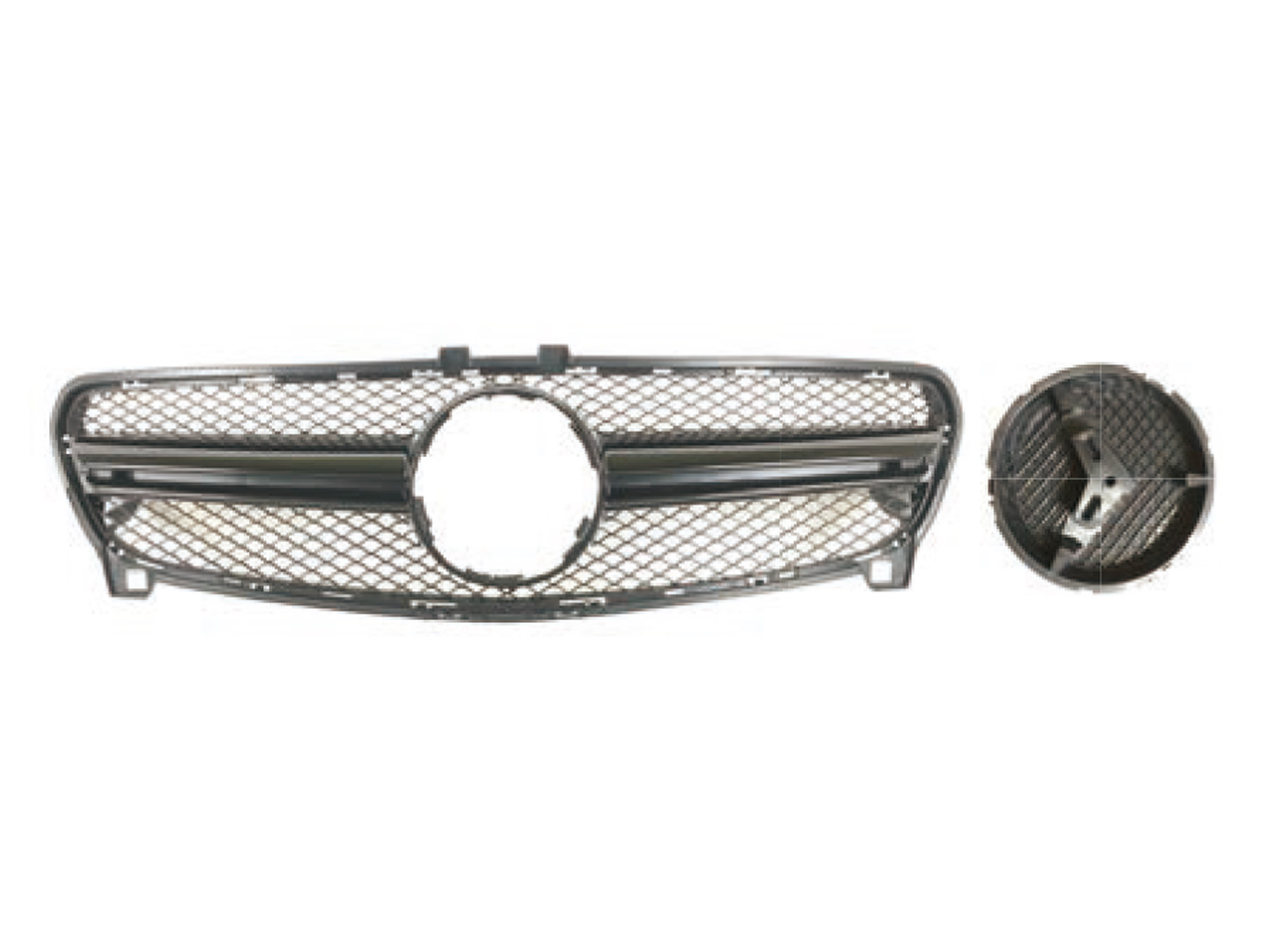 M. BENZ A-CLASS W176 AMG, A45, EDI1 GRILLE ASSY W/ BASE W/O LOGO