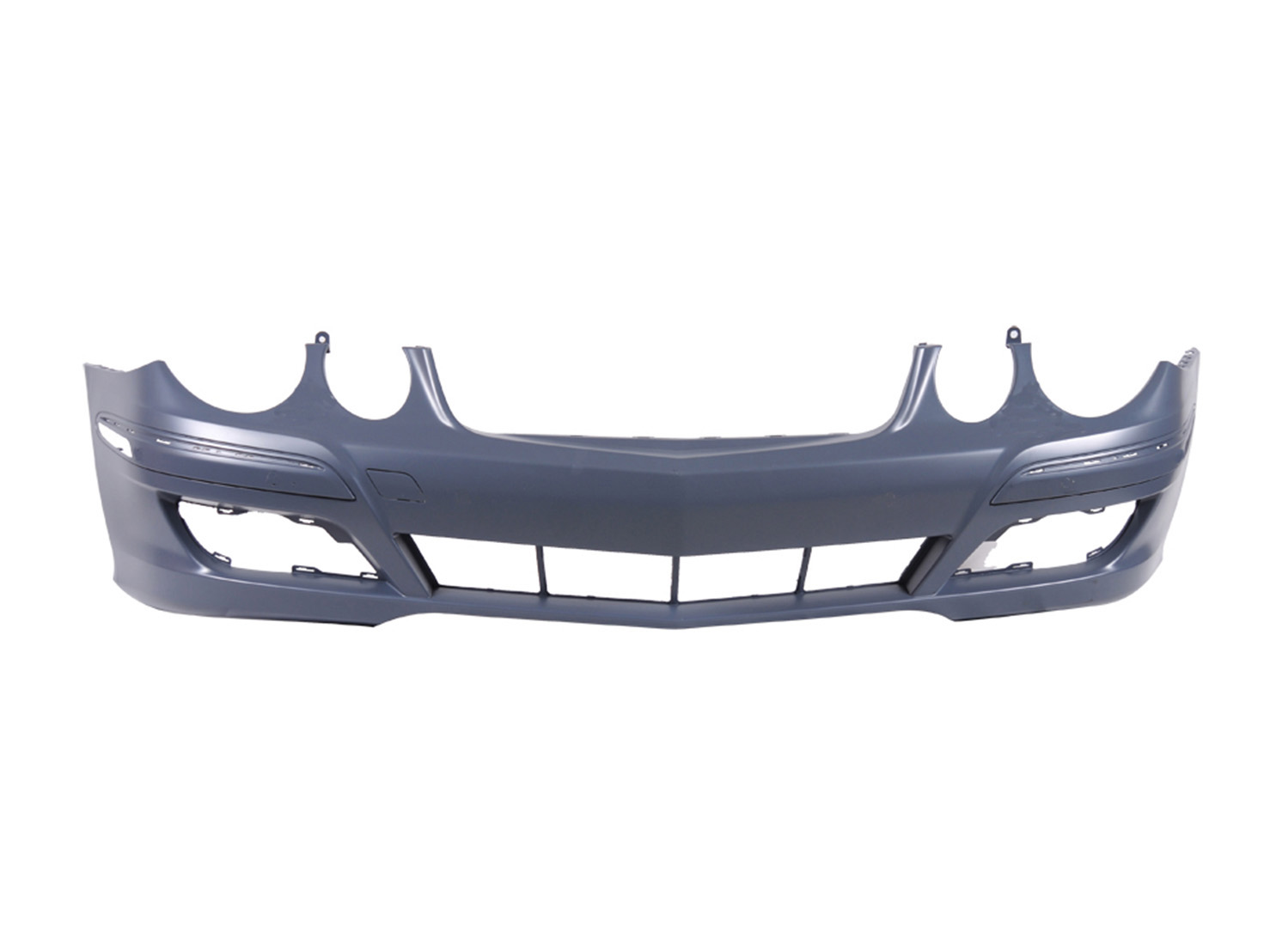 M. BENZ E-CLASS  W211 Avantgarde 2007-2009 FRONT BUMPER COVER WO/AMG STYLING PKG WO/SPORT PKG WO/H/LAMP WASHER WO/PARKTRONIC PTM