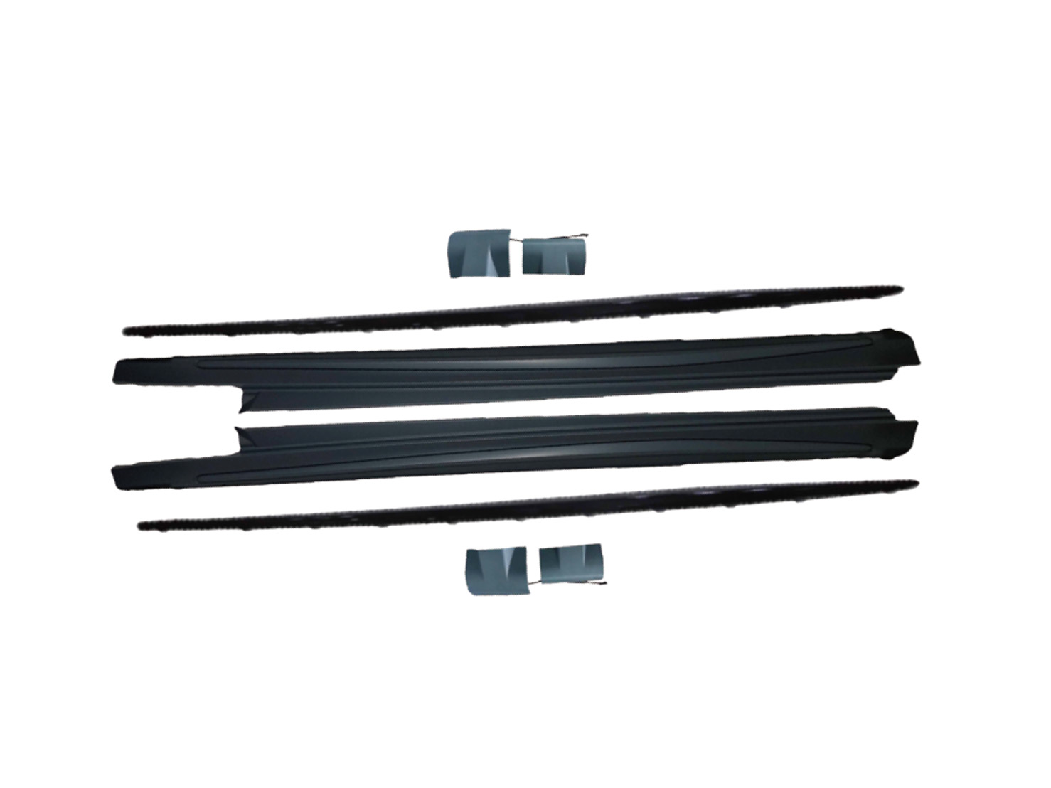 M. BENZ C-CLASS  W205 AMG C63/C43 SIDE SKIRT W/ MOULDING LH/RH