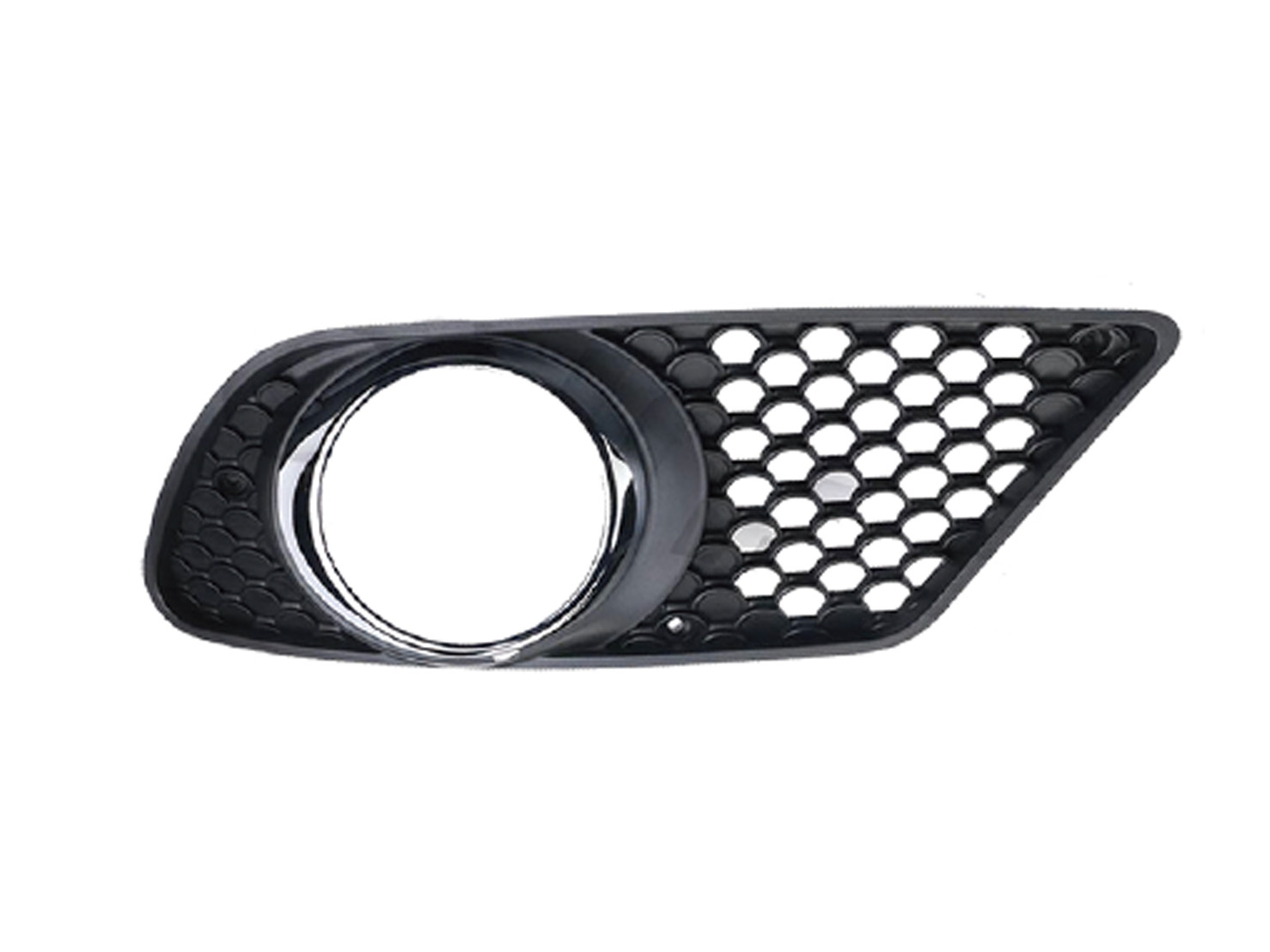 M. BENZ C-CLASS  W204 AMG FRONT FOG LAMP GRILLE + CHROME RH