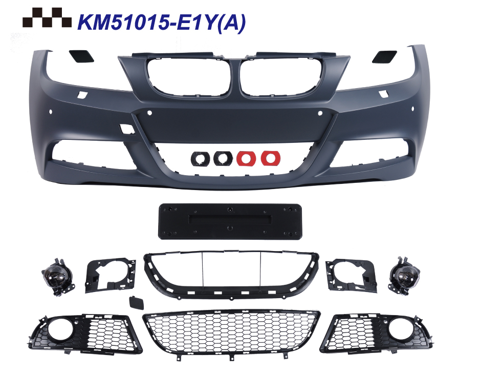 BMW 3 SERIES  E90 M3 M-TECH F/B COVER W/ASSY' W/FOG LAMP W/ WASHER HOLE W/ PDC HOLE