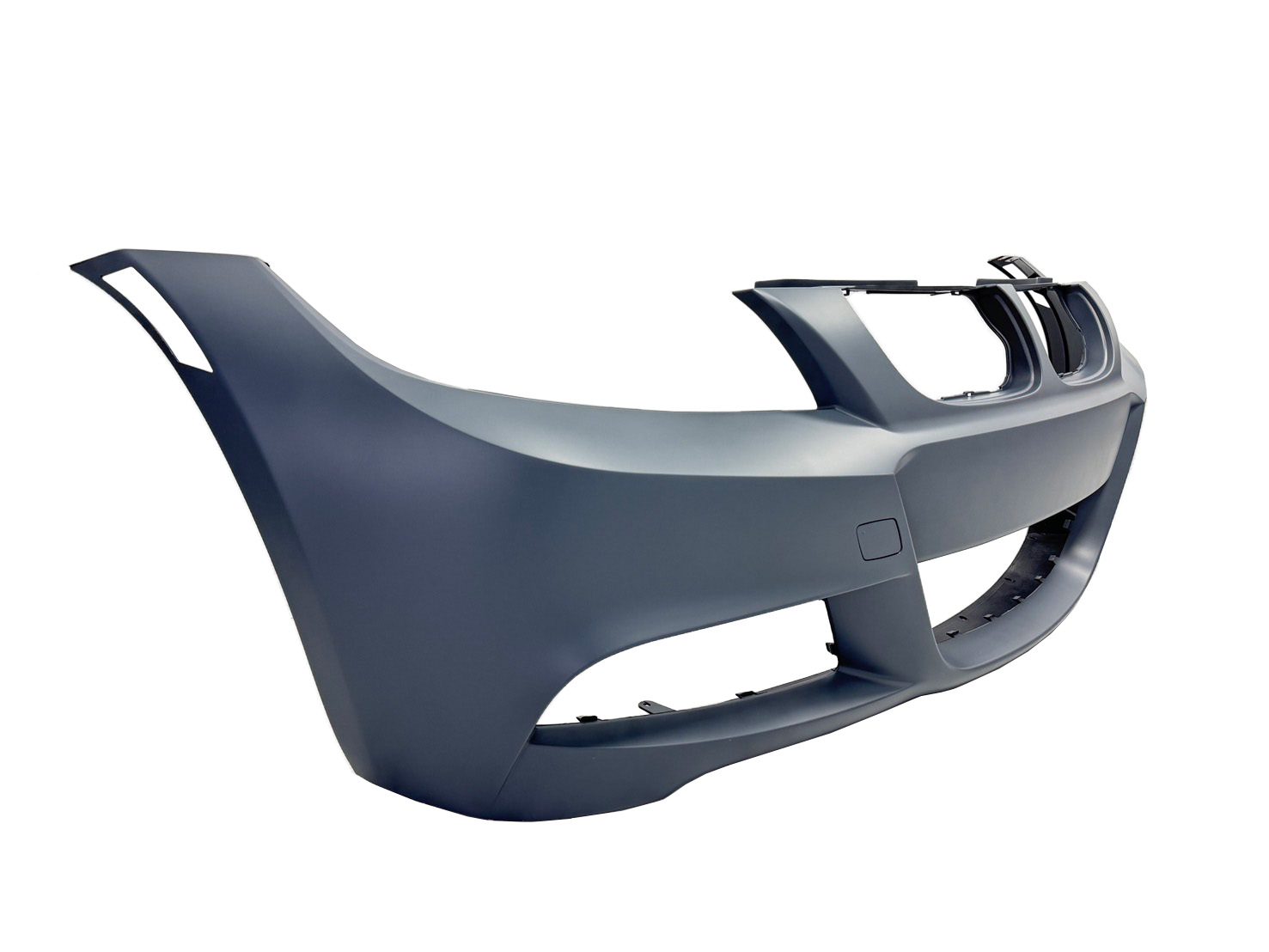 BMW 3 SERIES  E90 M3 M-TECH FRONT BUMPER COVER W/O WASHER HOLE W/O PDC HOLE W/ US SIDE REFLECTORS HOLE