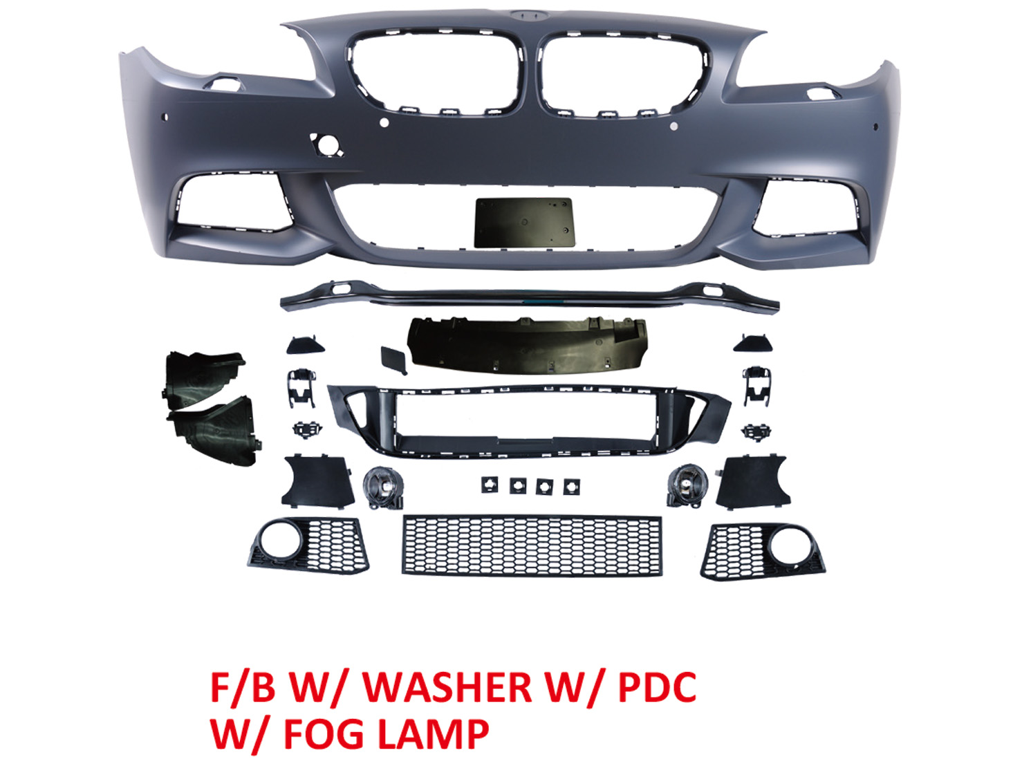 BMW 5 SERIES  F10 F/B W/ WASHER W/ PDC W/ FOG LAMP