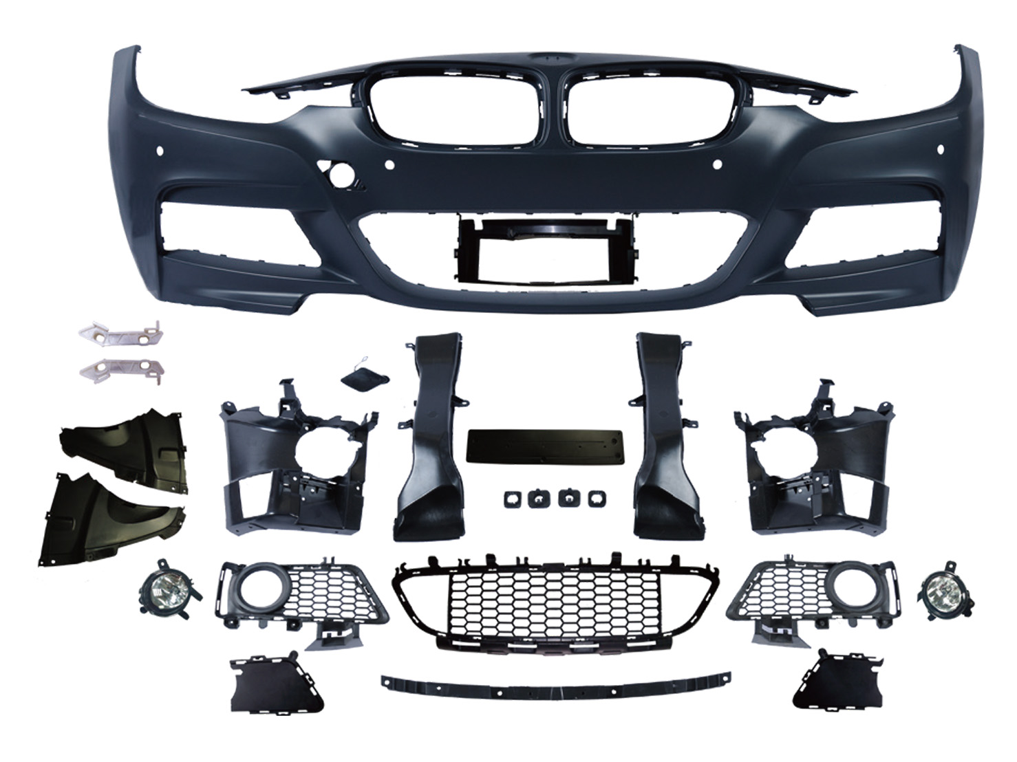 BMW 3 SERIES  F30 Sedan 4D/ 4Doors F/B ASS'Y W/OWASHER W/ PDC W/ FOG LAMP