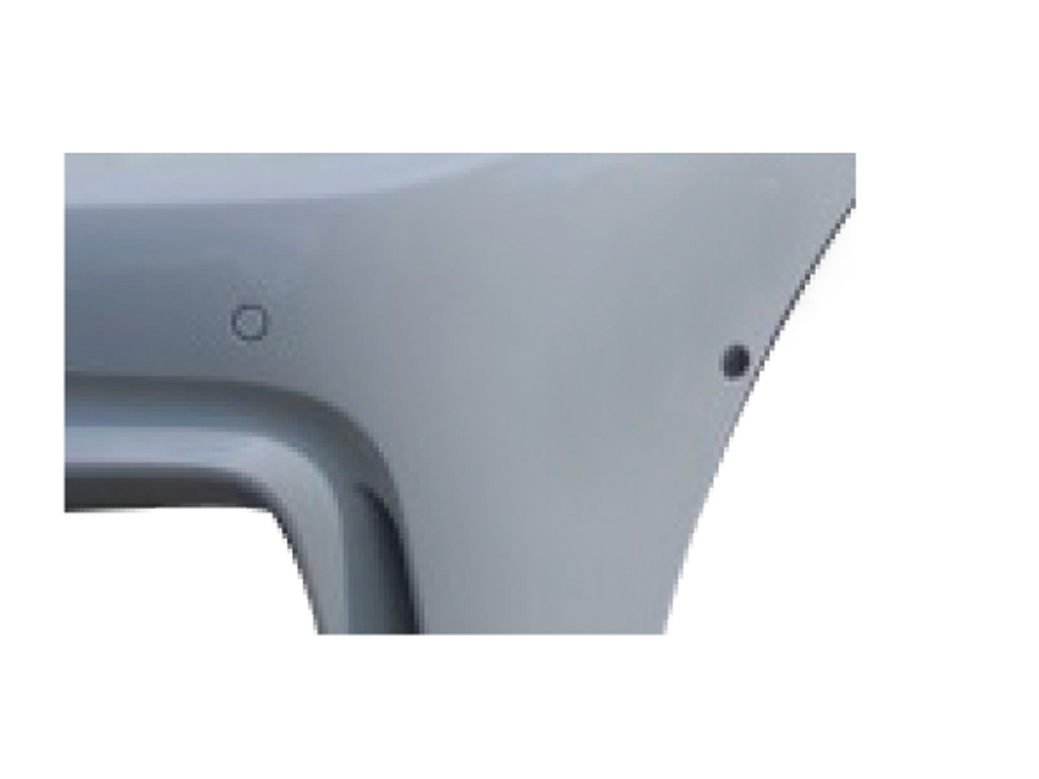 BMW 4 SERIES F32 FRONT BUMPER COVER W/O WASHER HOLE W/ PDC (W/SURROUND VIEW)