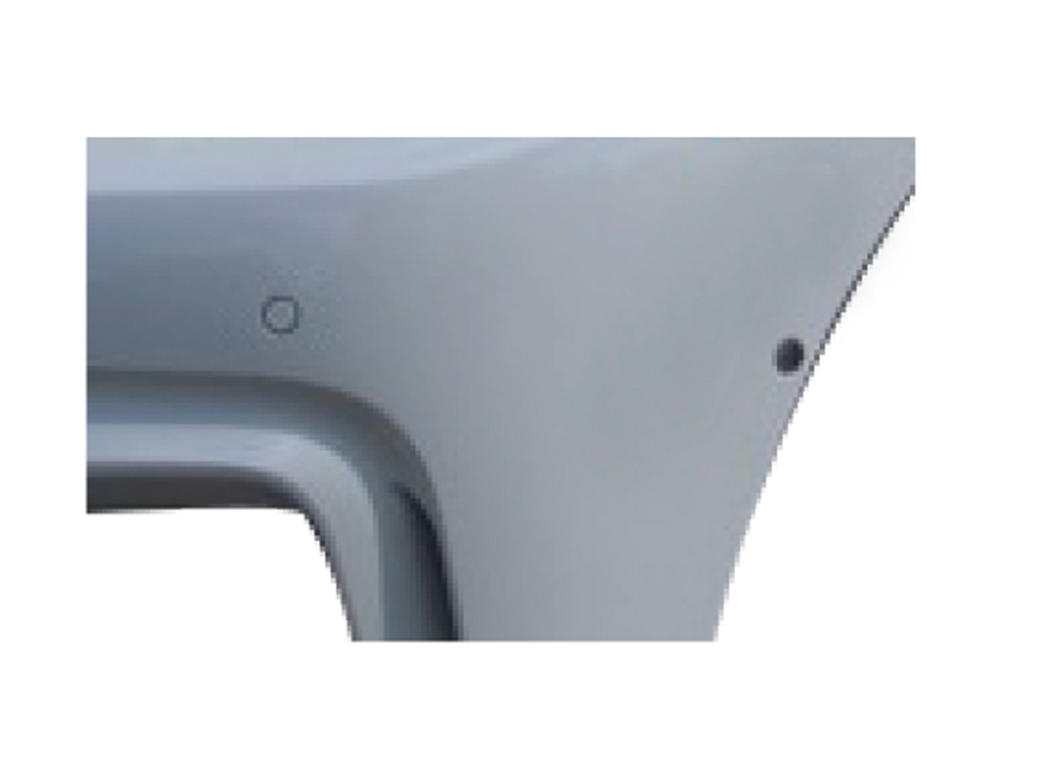 BMW 4 SERIES F32 FRONT BUMPER COVER W/O WASHER HOLE W/ PDC (W/PARK ASSIST)