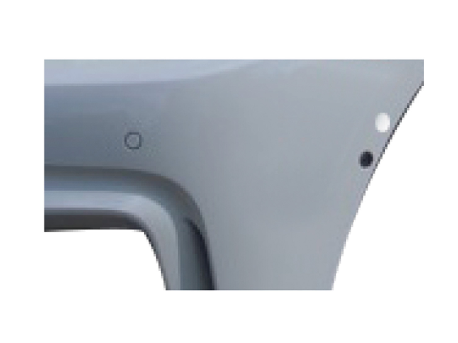 BMW 4 SERIES F32 FRONT BUMPER COVER W/ WASHER HOLE W/ PDC  (W/SURROUND VIEW  W/PARK ASSIST)