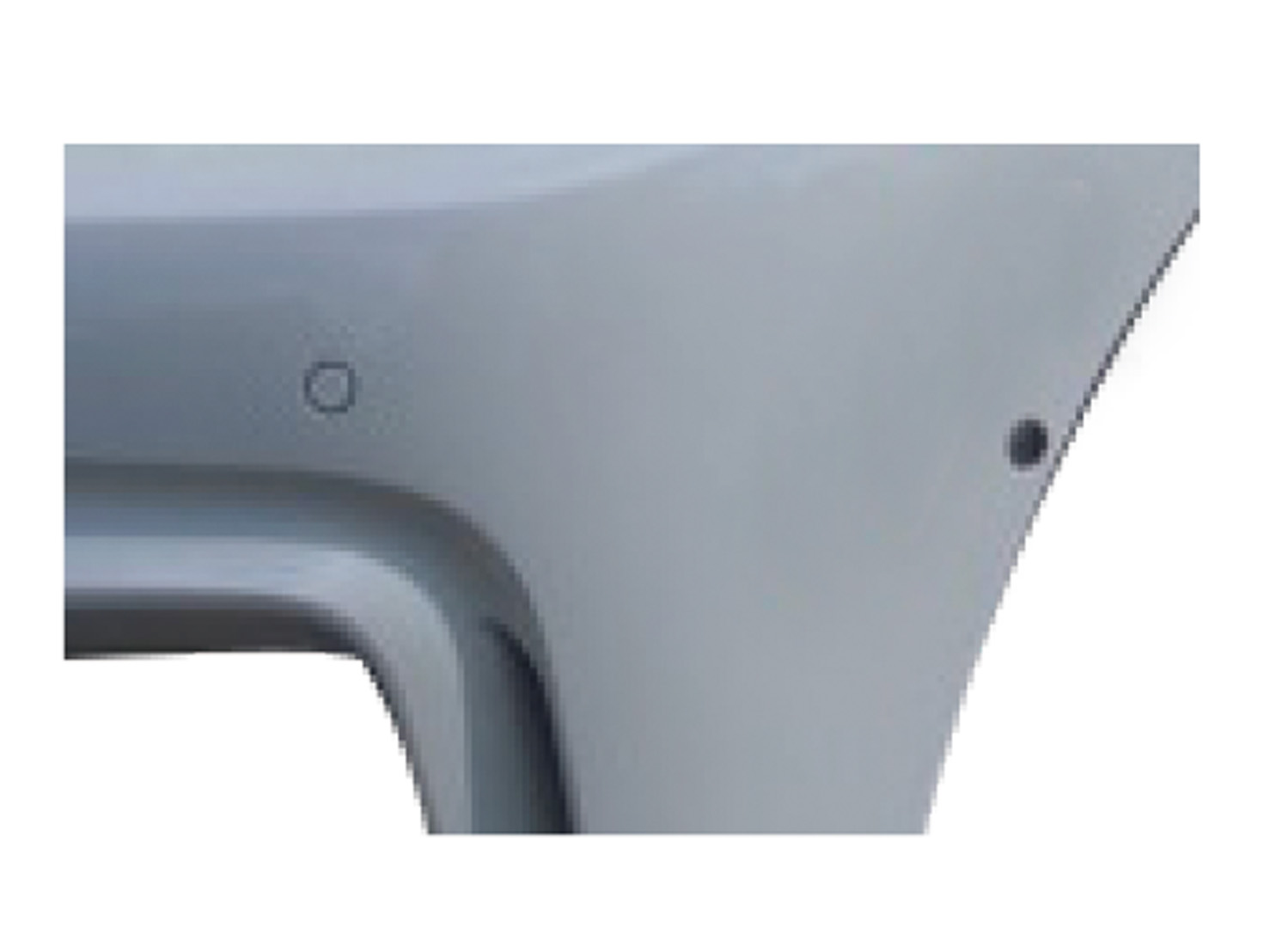 BMW 4 SERIES F32 FRONT BUMPER COVER W/ WASHER HOLE W/ PDC  (W/PARK ASSIST)