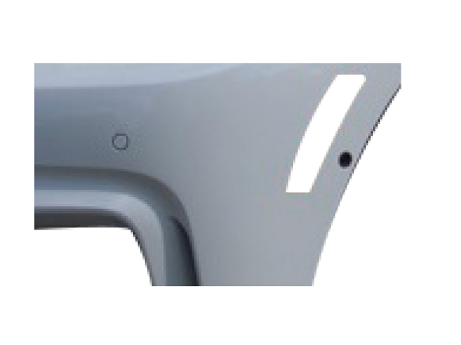 BMW 4 SERIES F32 FRONT BUMPER COVER W/O WASHER HOLE W/ PDC (W/SURROUND VIEW)