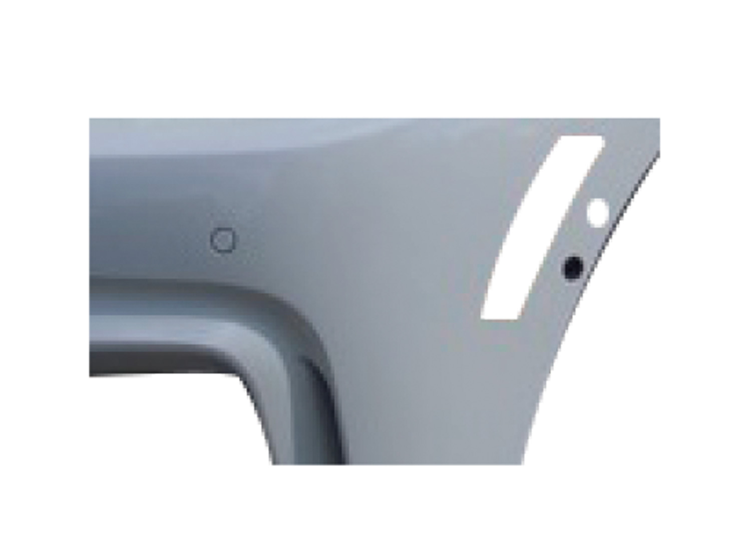 BMW 4 SERIES F32 FRONT BUMPER COVER W/O WASHER HOLE W/PDC  (W/SURROUND VIEW  W/PARK ASSIST)