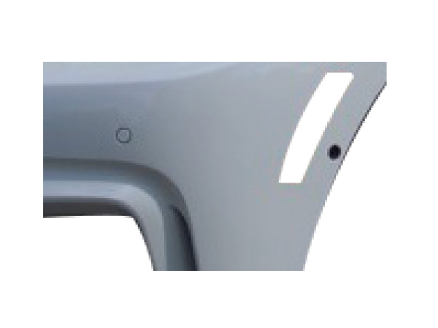 BMW 4 SERIES F32 FRONT BUMPER COVER W/O WASHER HOLE W/ PDC (W/PARK ASSIST)