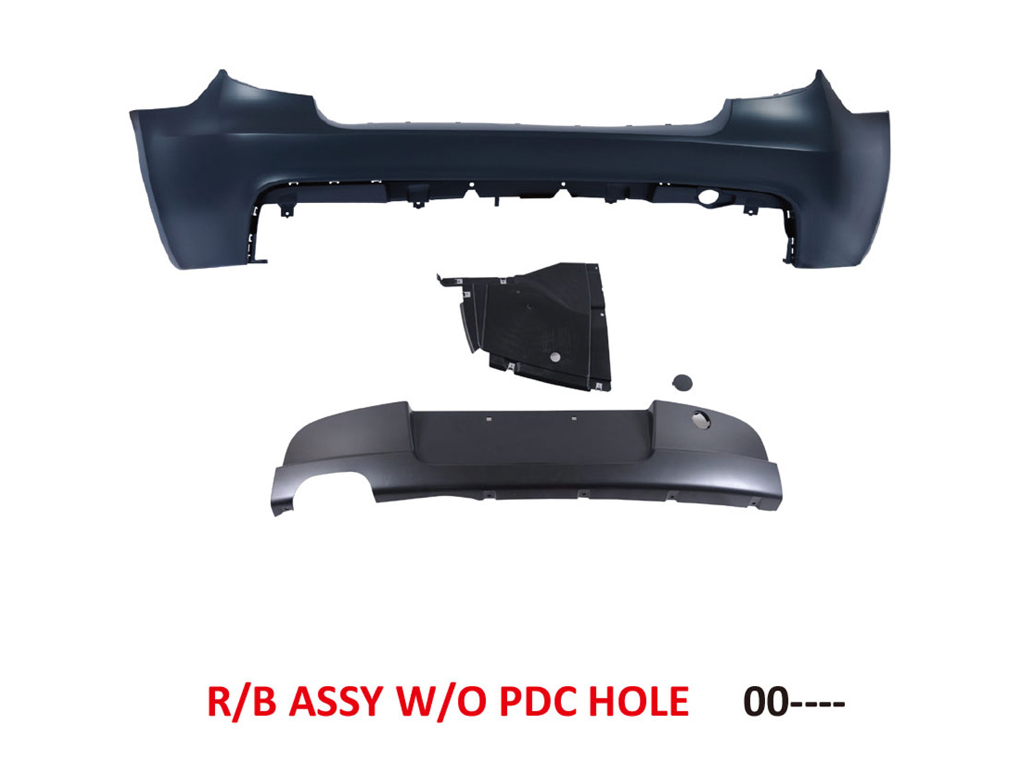 R/B ASSY W/O P.D.S HOLE W/ SINGLE OUTLET LOWER DIFFUSER