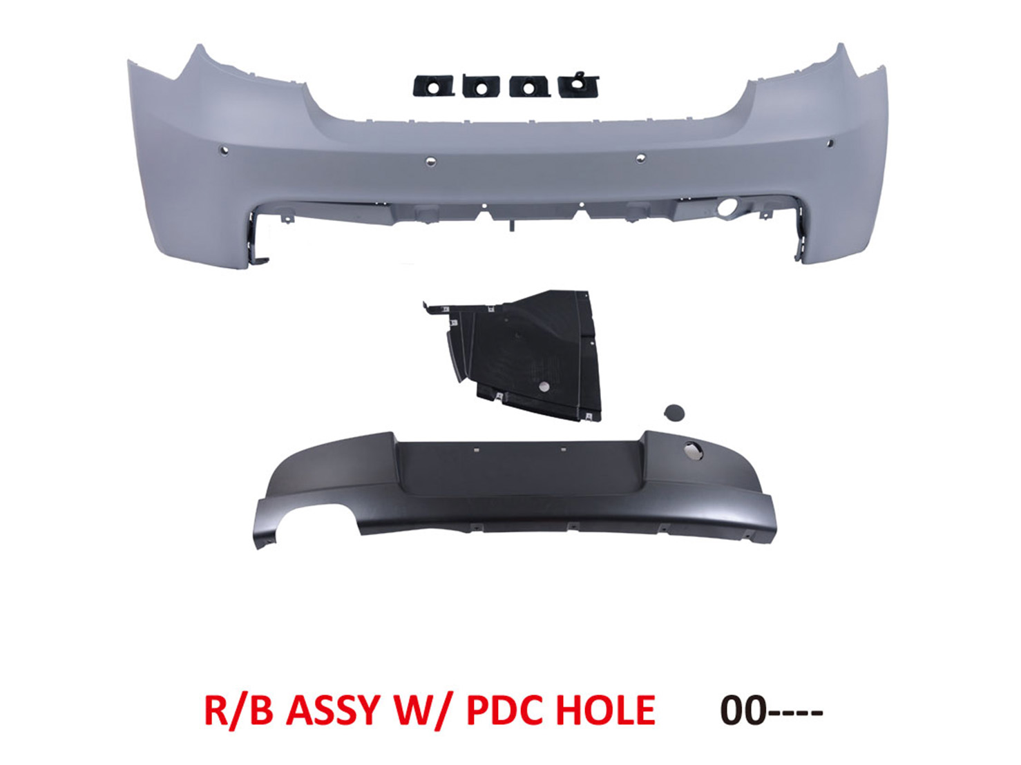 R/B ASSY W/ P.D.S HOLE W/ SINGLE OUTLET LOWER DIFFUSER