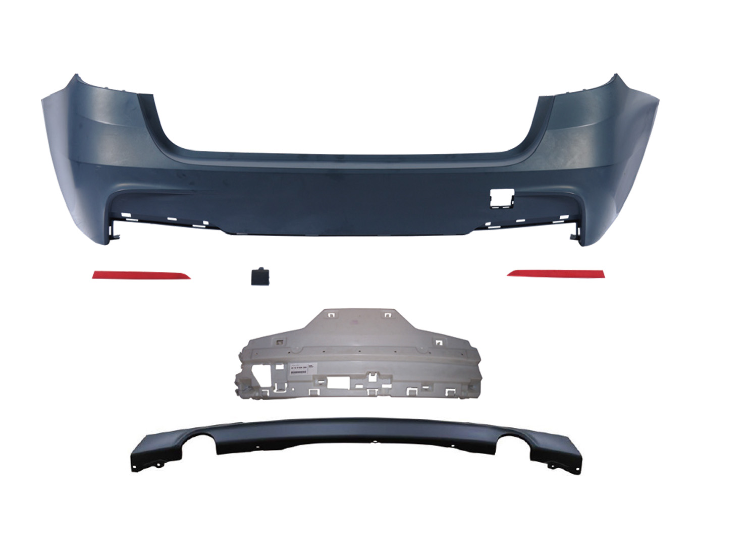 BMW 3 SERIES  F31 M3 Touring 5 Doors REAR BUMPER ASS'Y W/O PDC W/ (0--0)