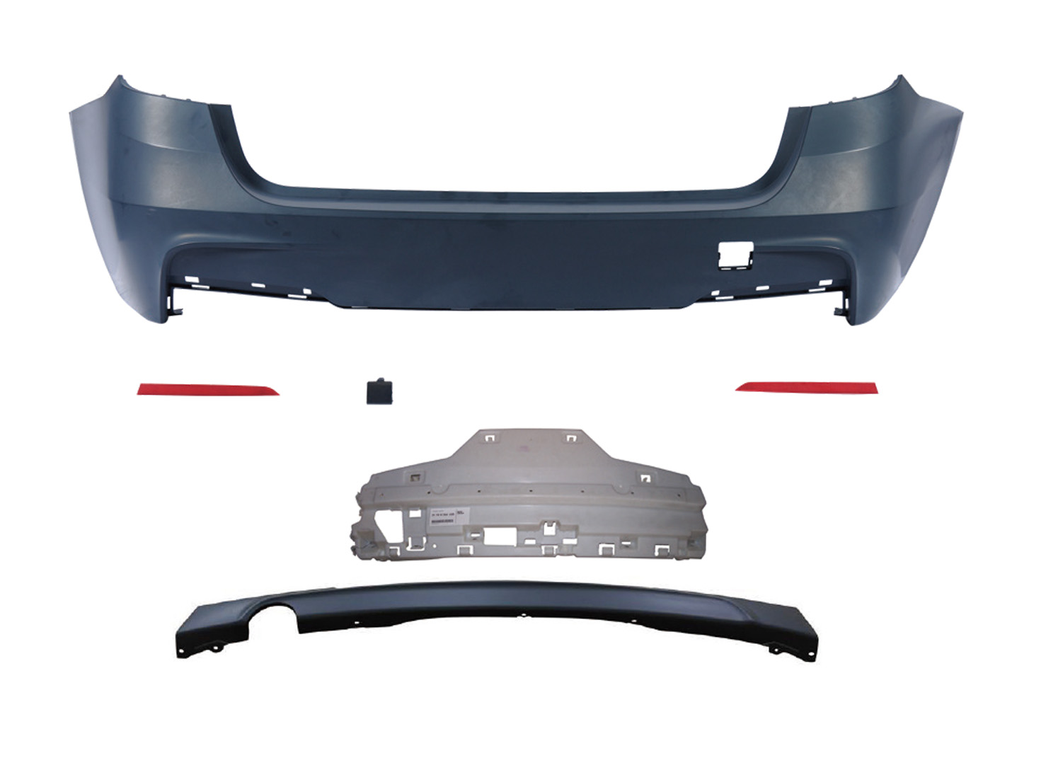 BMW 3 SERIES  F31 M3 Touring 5 Doors REAR BUMPER ASS'Y W/O PDC W/ (0--)