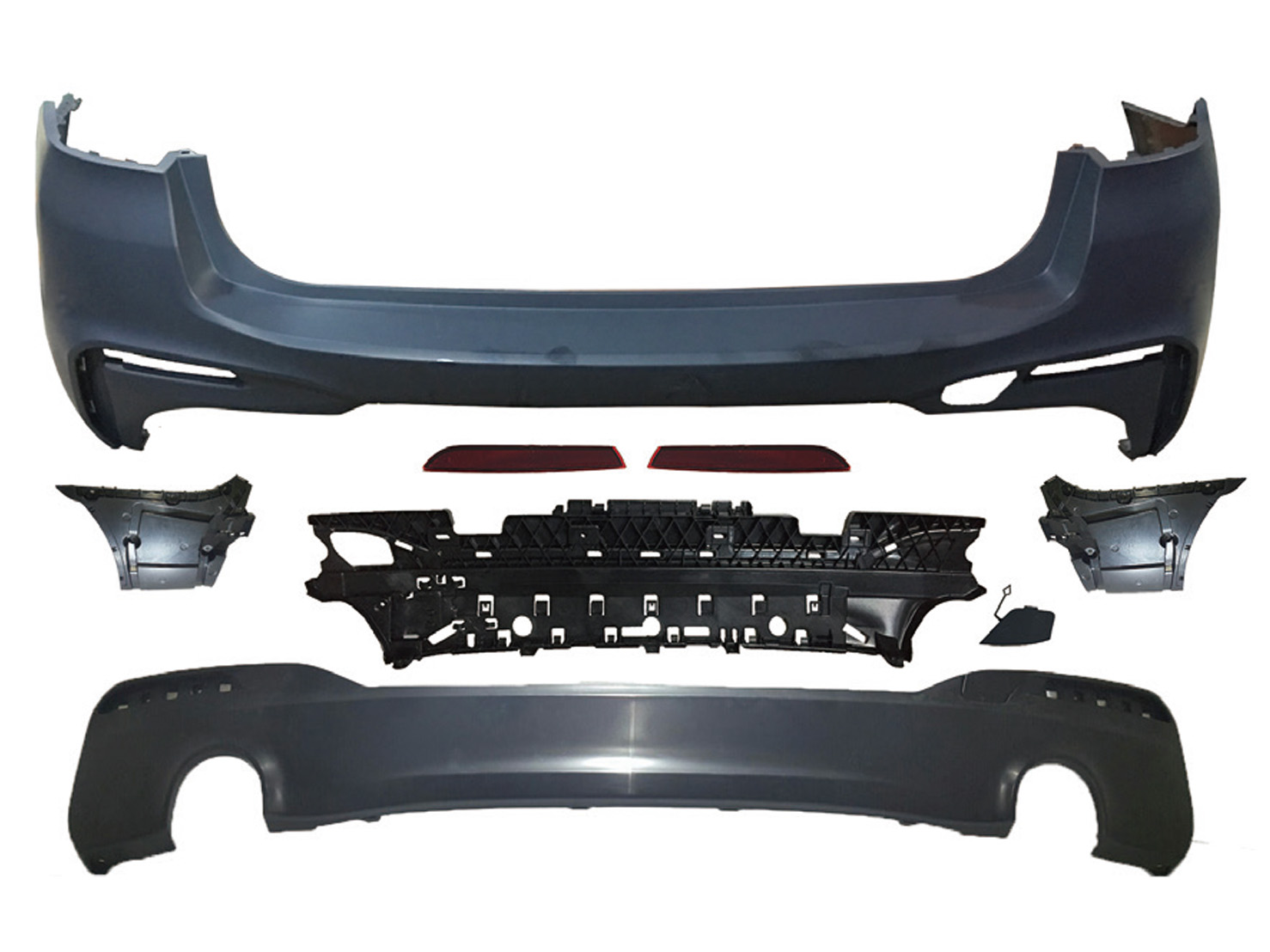 BMW 5 SERIES  G30/ G31/ G38- M TECH, M Performance R/B ASSY W/O PDC (0---0)