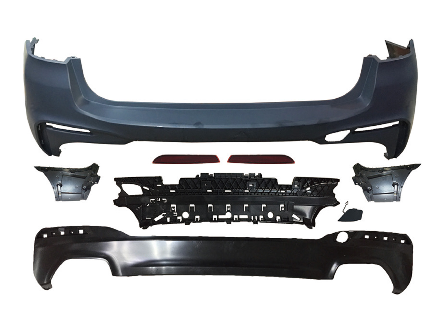 BMW 5 SERIES  G30/ G31/ G38- M TECH, M Performance R/B ASSY W/O PDC (SMALL)