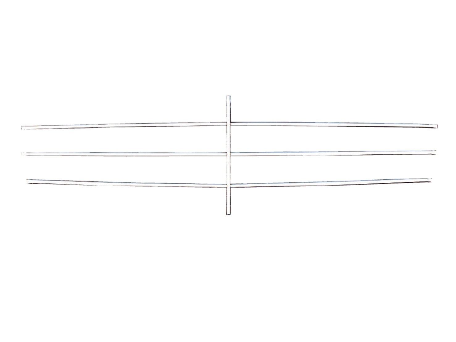 M. BENZ S-CLASS  W140 S300-S500 GRILLE MOULDING (S300-S500)