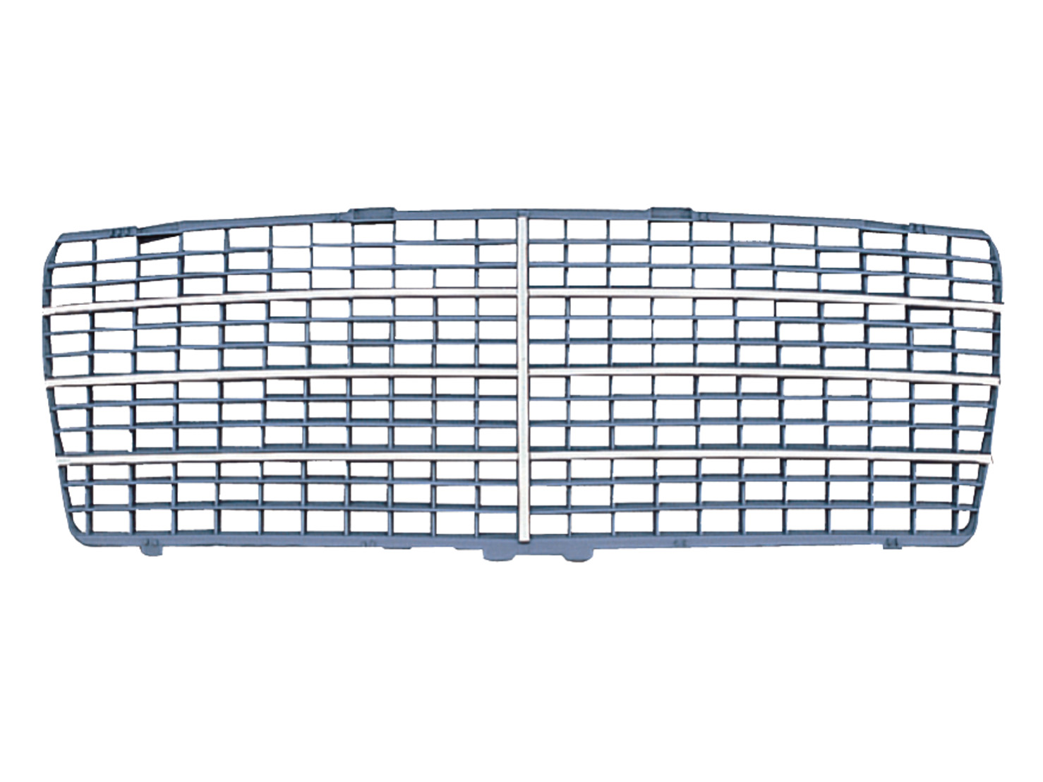M. BENZ E-CLASS  W124 GRILLE  W/ MOULDING (7)  W/O  FRAME