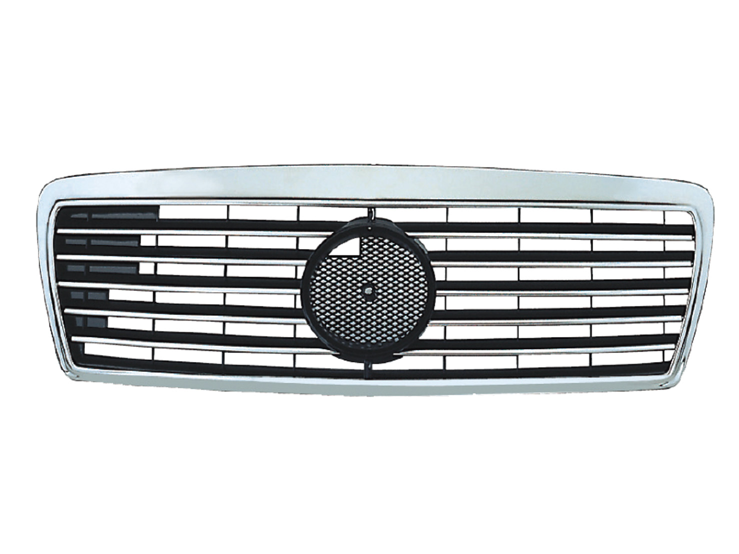 M. BENZ E-CLASS  W210 GRILLE W/MOULDING (10) & FRAME & SEAT (SPORT TYPE)