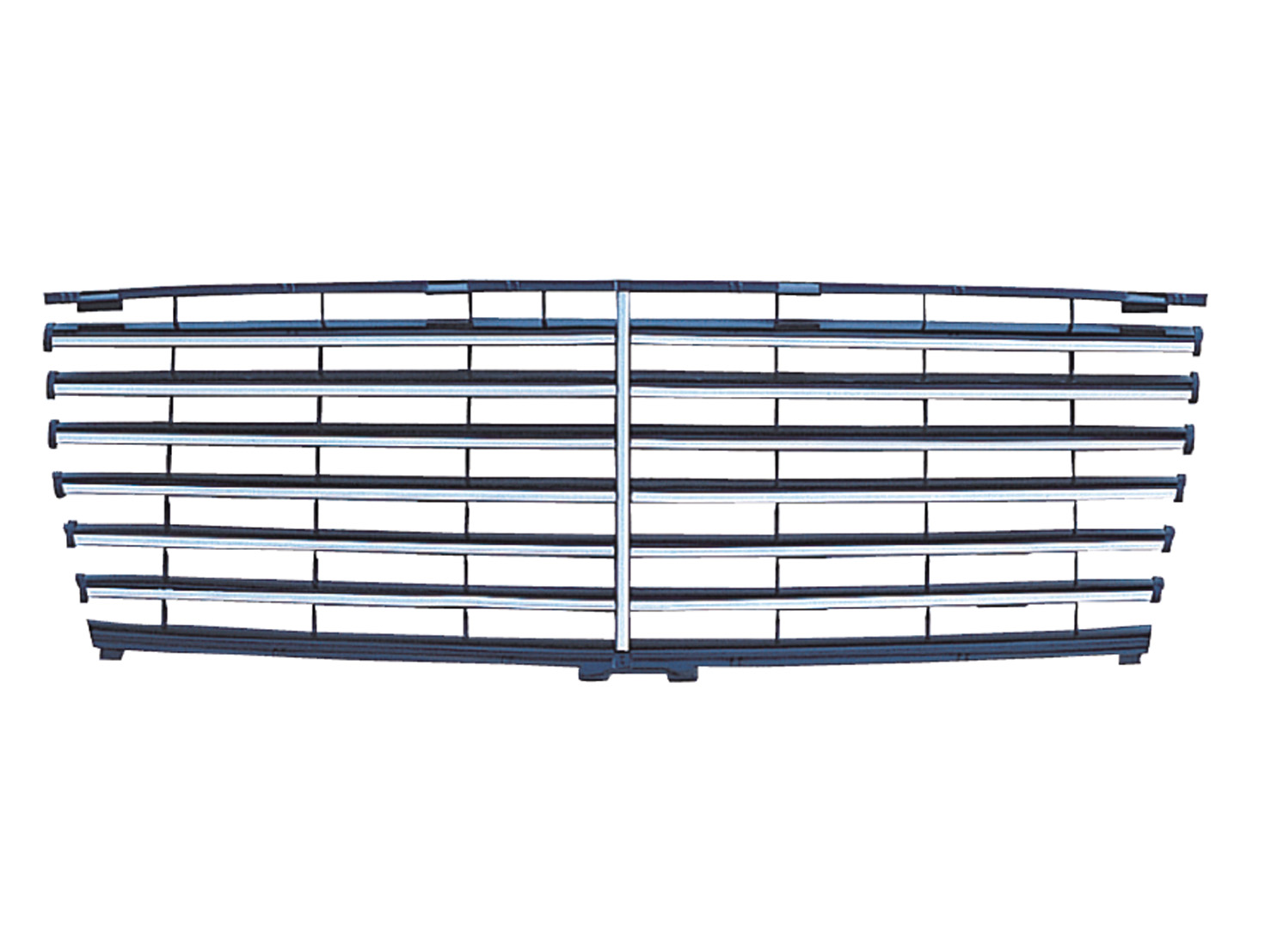 M. BENZ E-CLASS  W124 GRILLE W/MOULDING (13) W/O FRAME