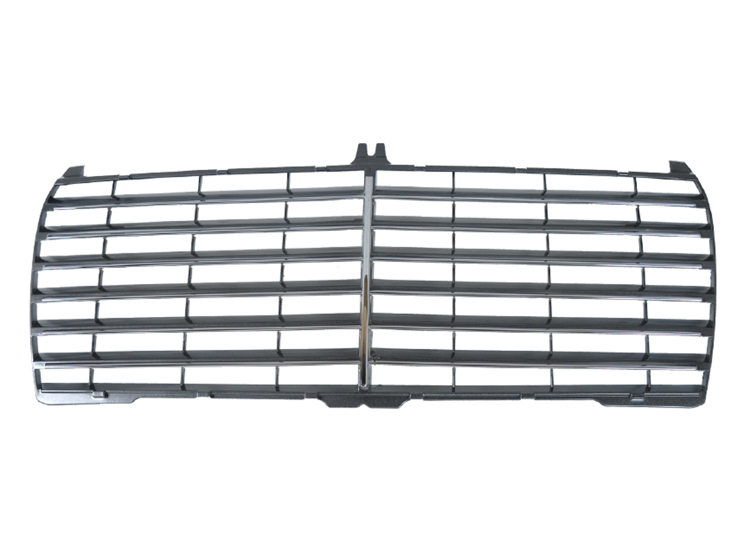 M. BENZ E-CLASS  W124 GRILLE W/(13)MOULDING W/O FRAME (NEW MODEL)
