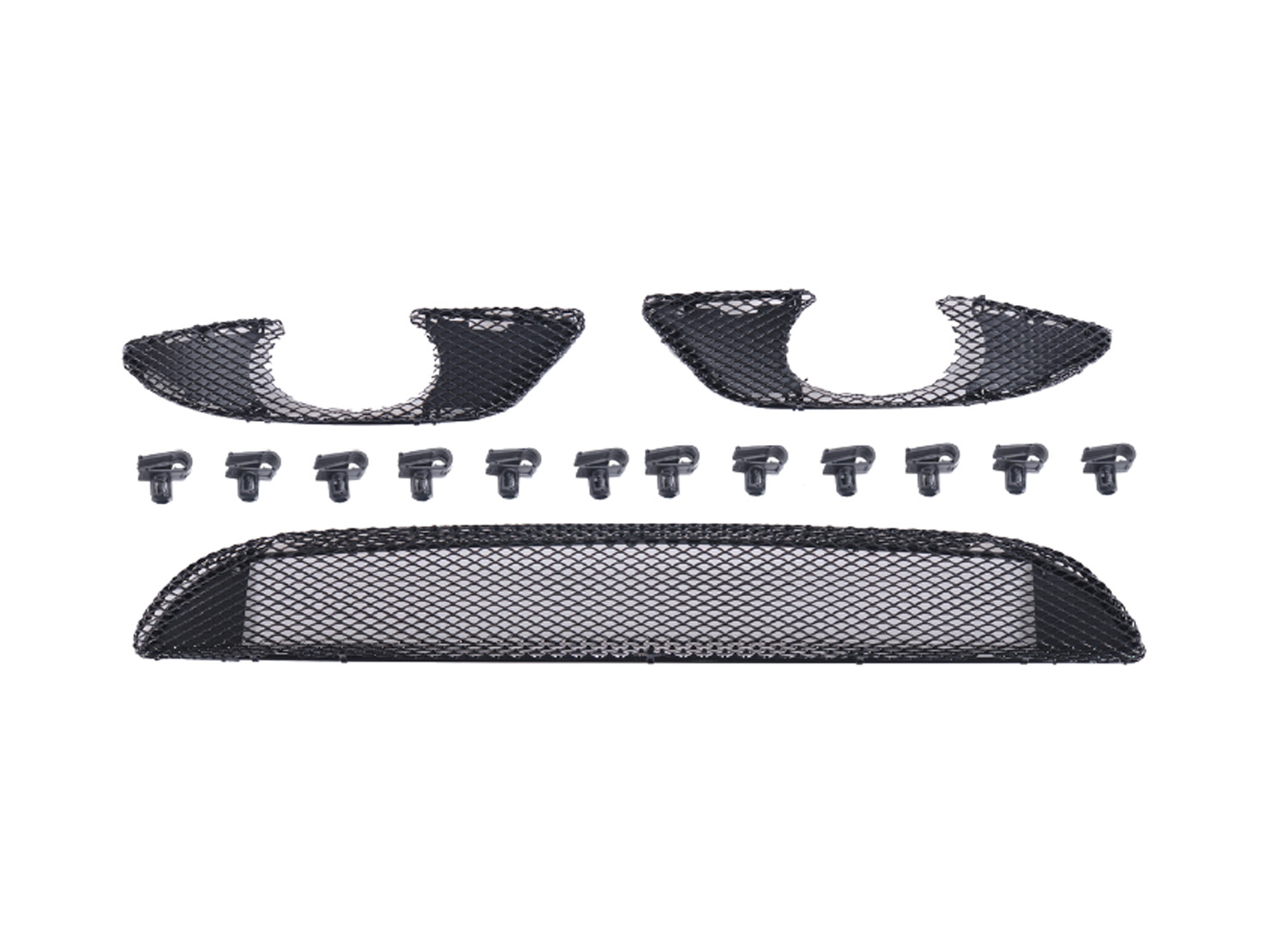 M. BENZ C-CLASS  W203 C32 AMG STYLE F/B GRILLE OUTER ASS'Y (3PC)
