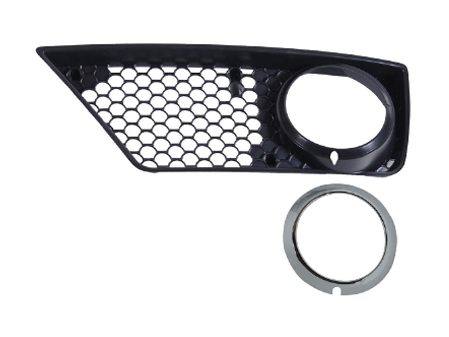 M. BENZ E-CLASS  W211 E63 AMG FOG LAMP RING COVER + FOG LAMP COVER  (RH)