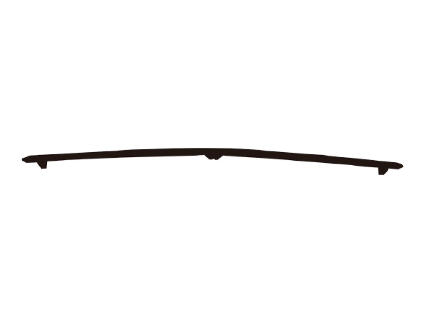 M. BENZ A-CLASS W176 A250 AMG FRONT BUMPER CENTER LOWER MOUDLING