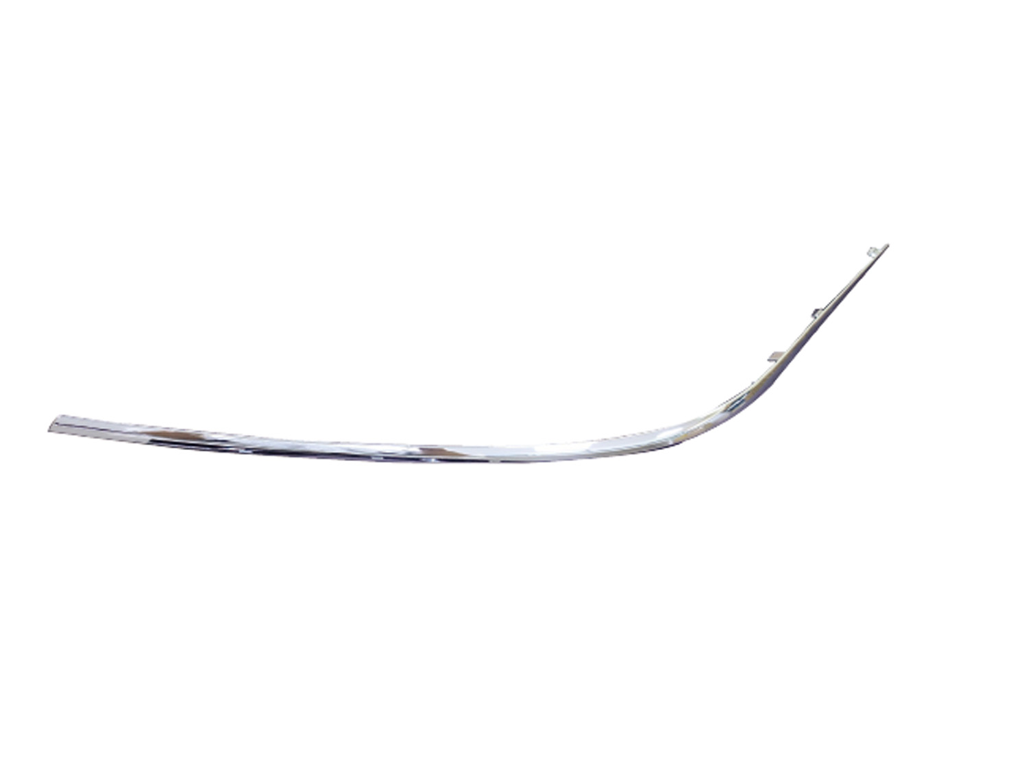 M. BENZ C-CLASS  W204 FRONT BUMPER LOWER CHROME MOULDING LH