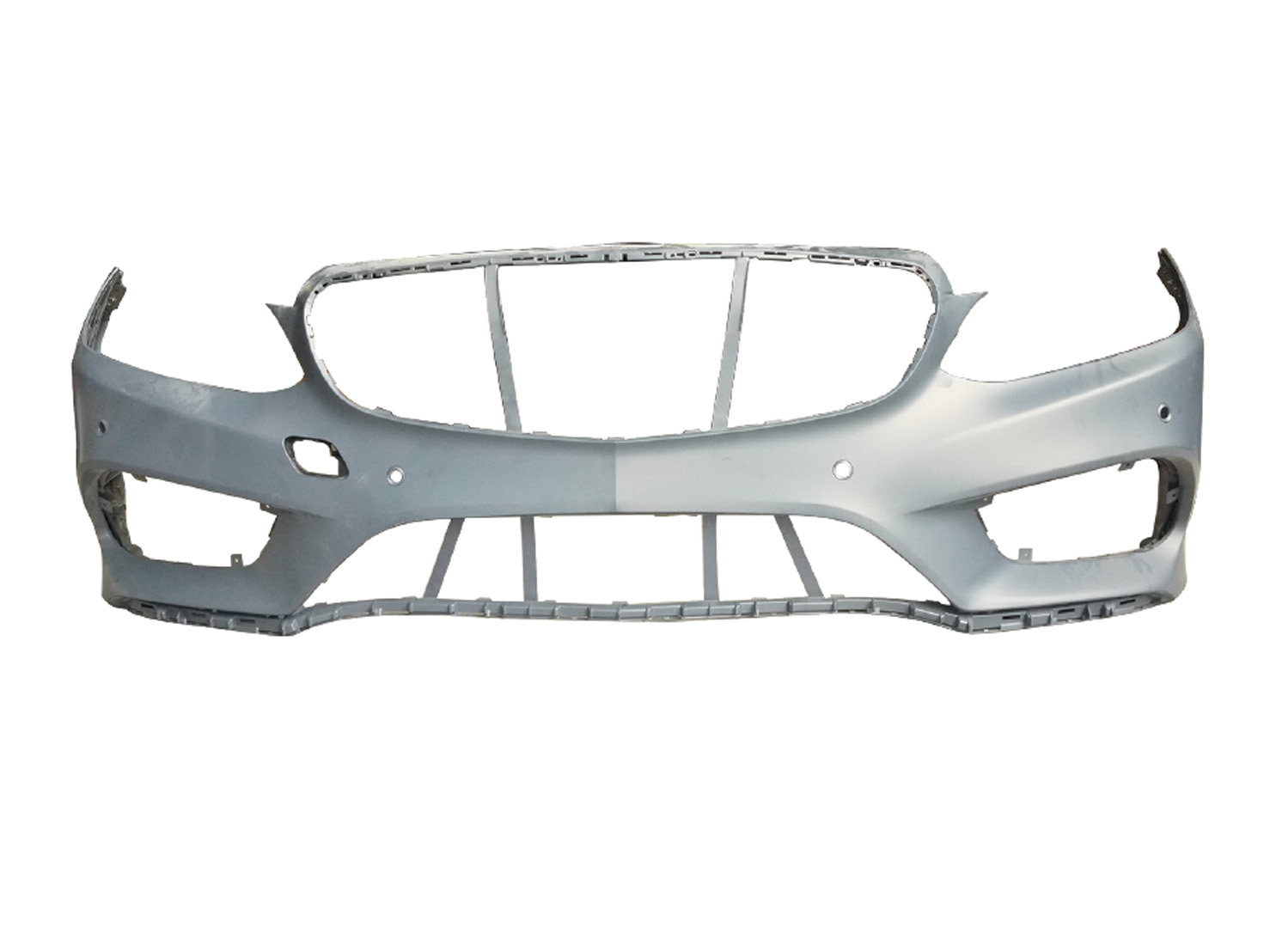 M. BENZ E-CLASS  W212 AMG FRONT BUMPER W/O WASH HOLE W/ PDC