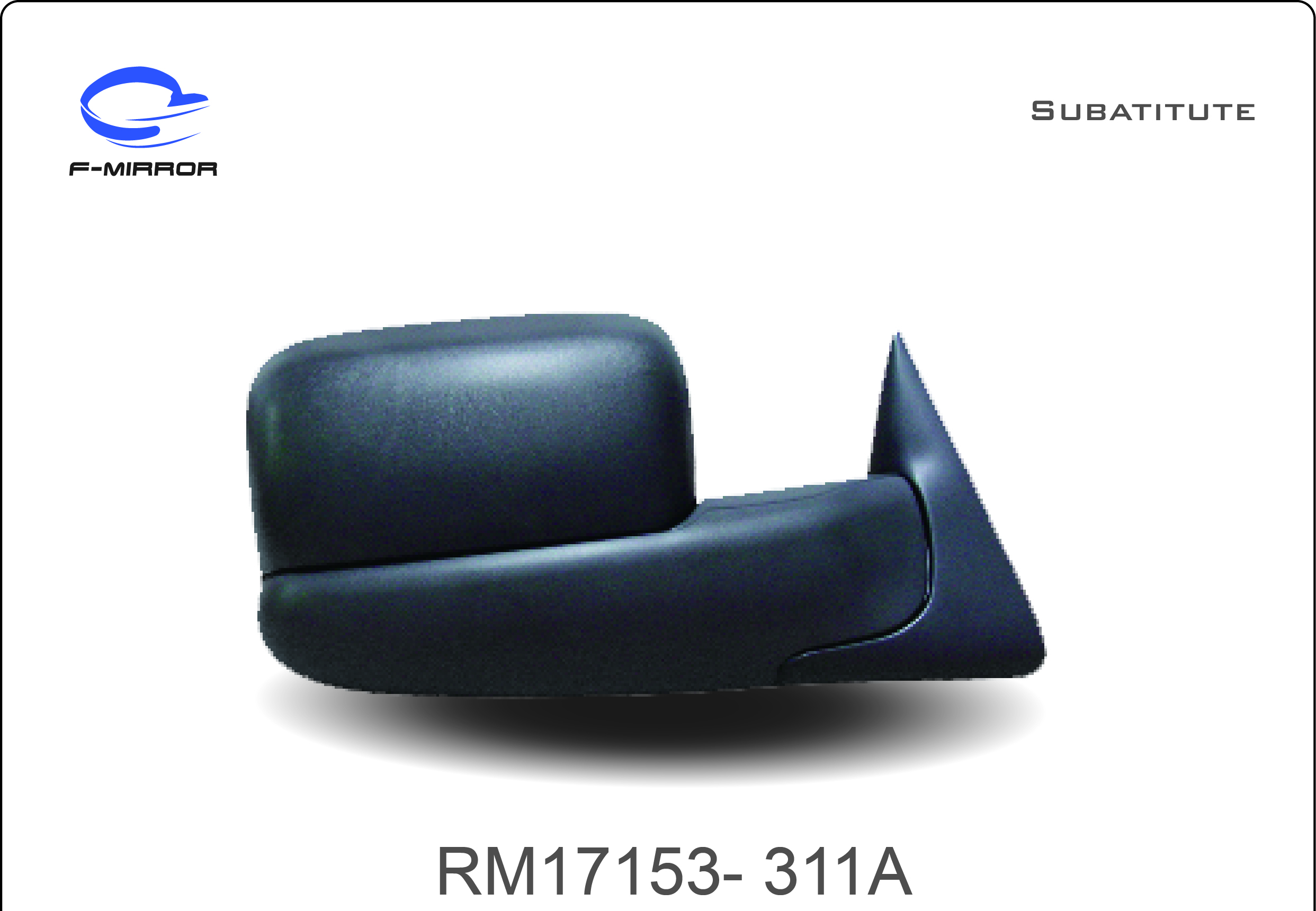 DODGE RAM P DOOR MIRROR