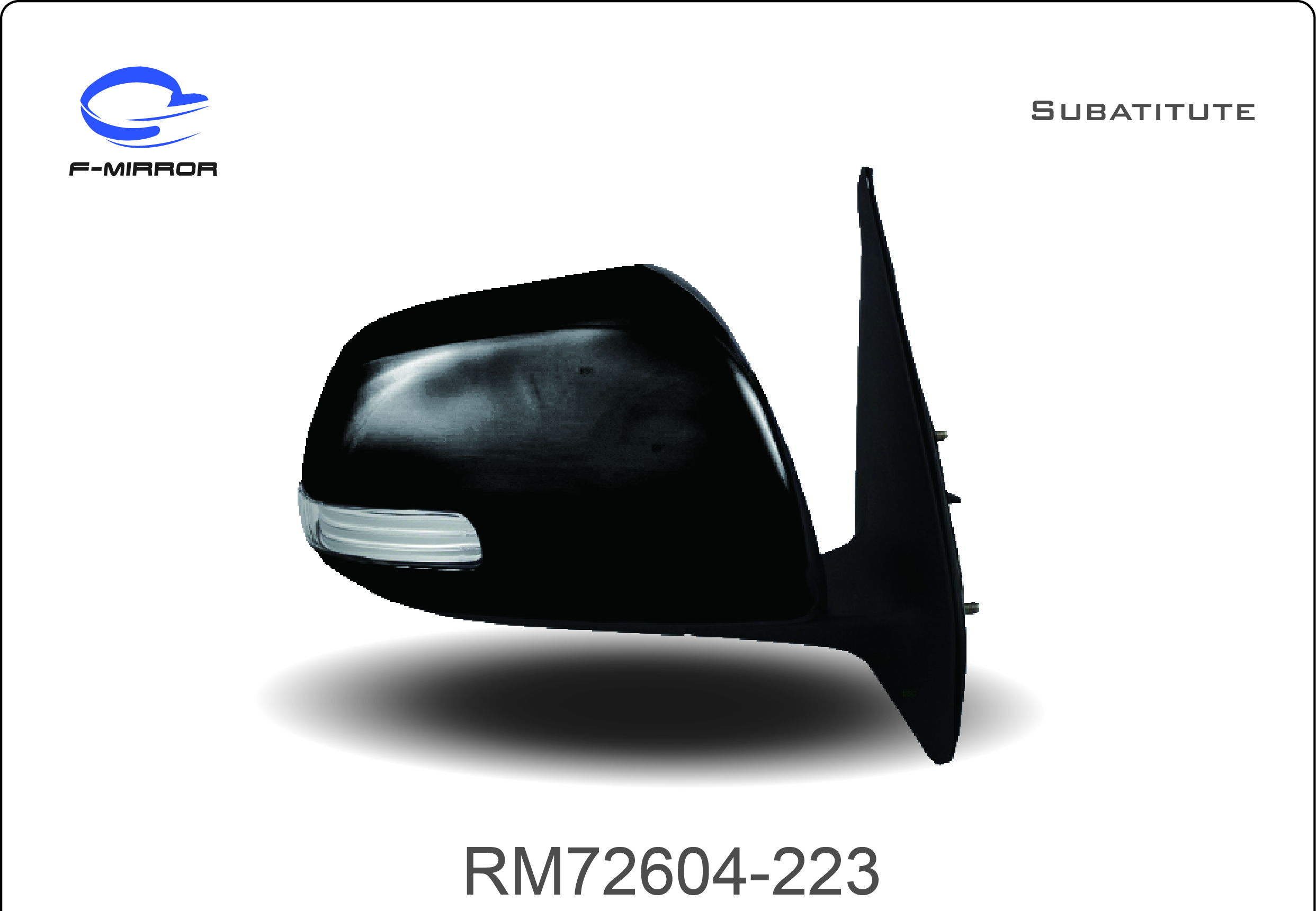 TOYOTA FJ80 TACOMA DOOR MIRROR